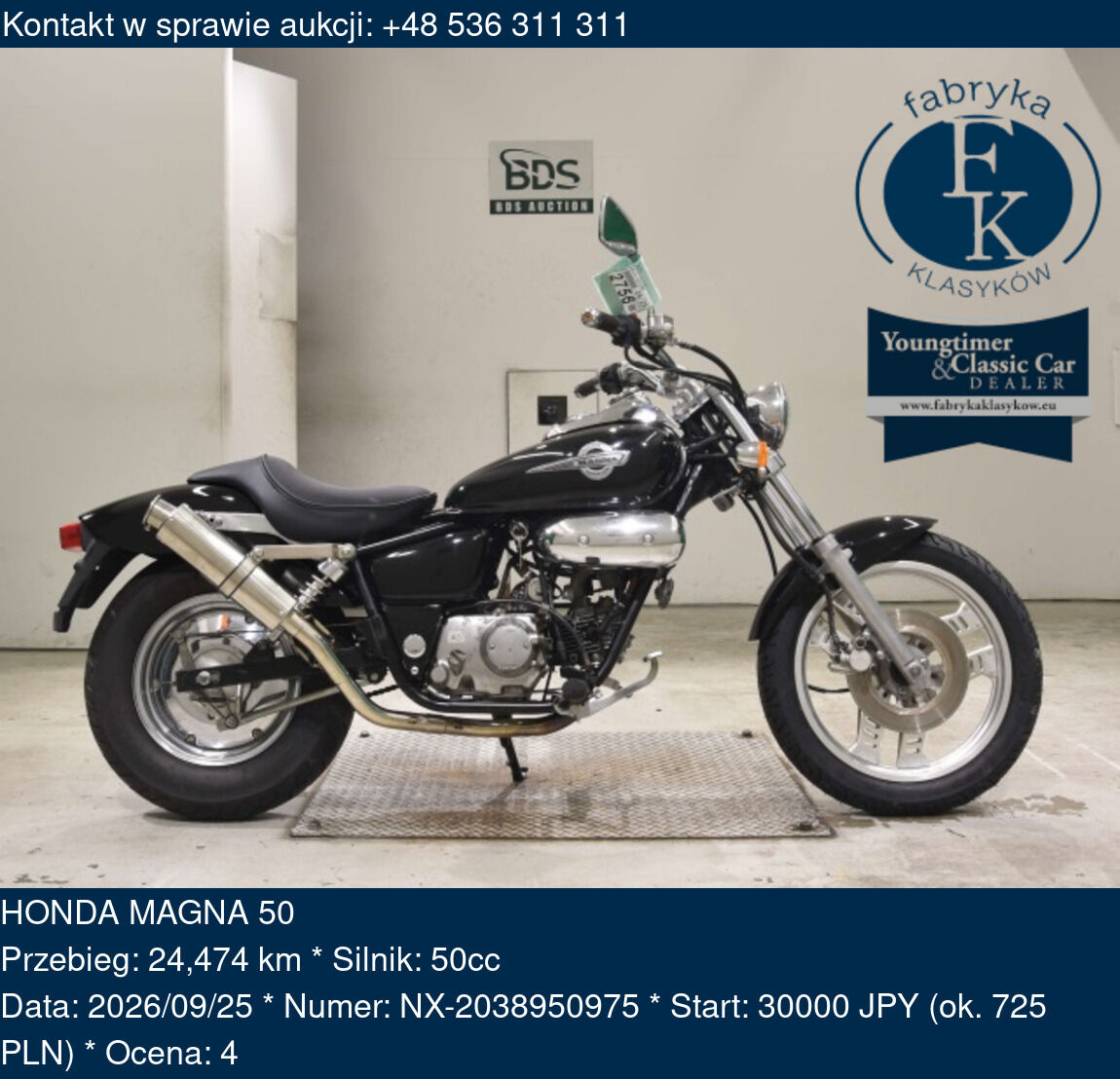 HONDA MAGNA 50  - zdjęcie 2