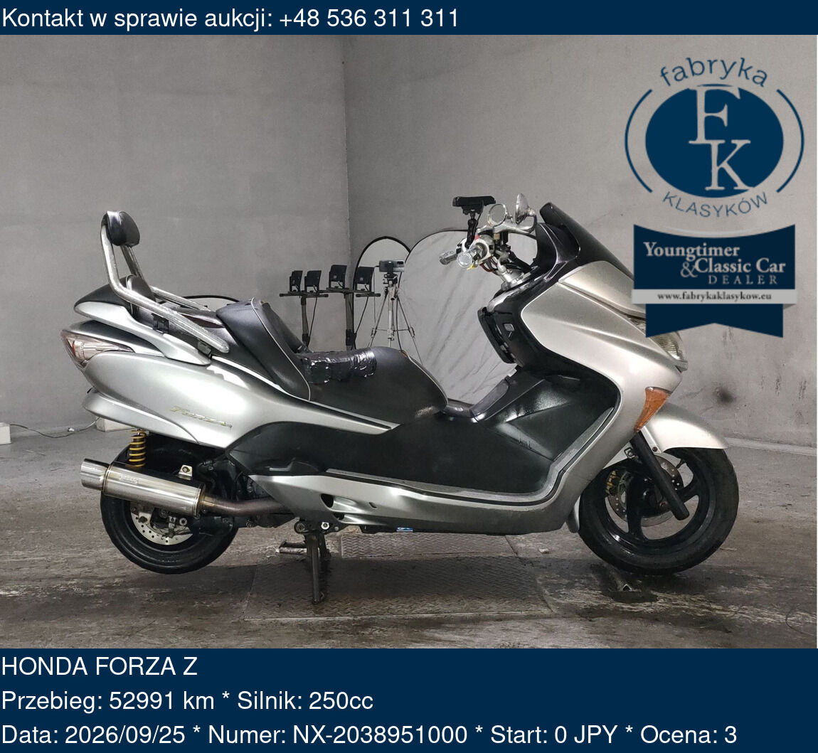 HONDA FORZA Z - zdjęcie 2