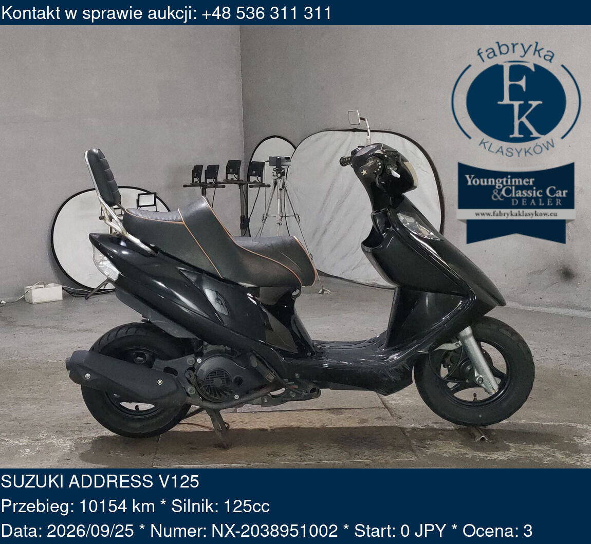 SUZUKI ADDRESS V125 - zdjęcie 2