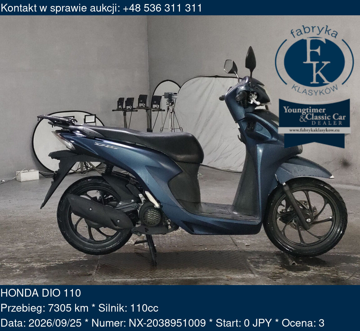 HONDA DIO 110  - zdjęcie 2