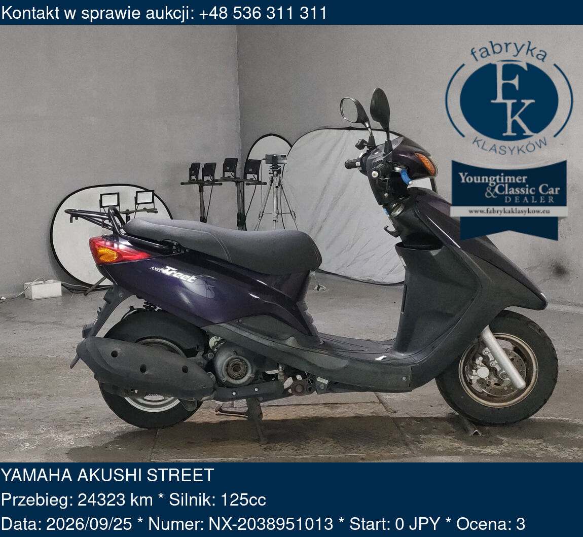 YAMAHA AKUSHI STREET  - zdjęcie 2
