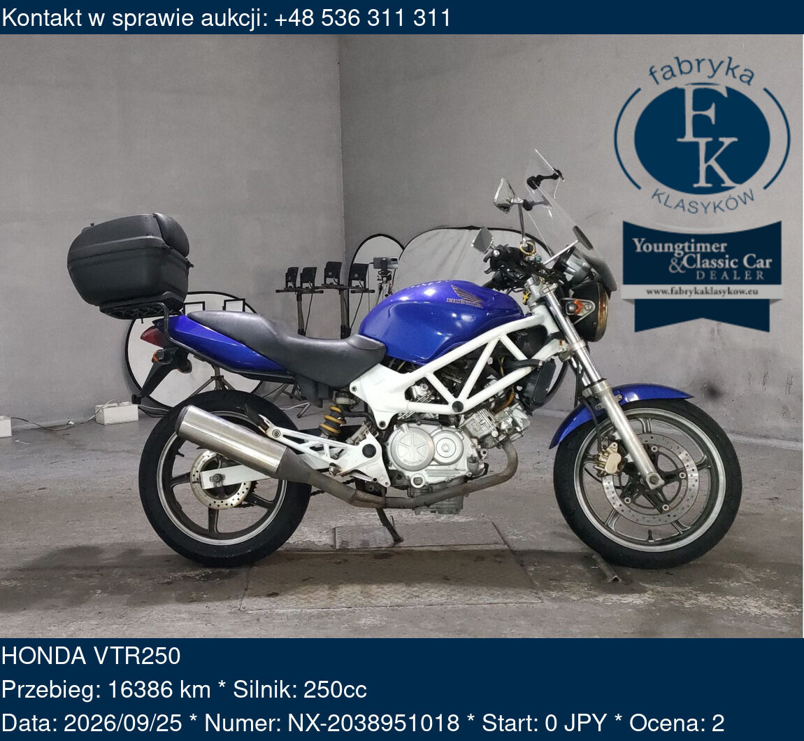 HONDA VTR250  - zdjęcie 2