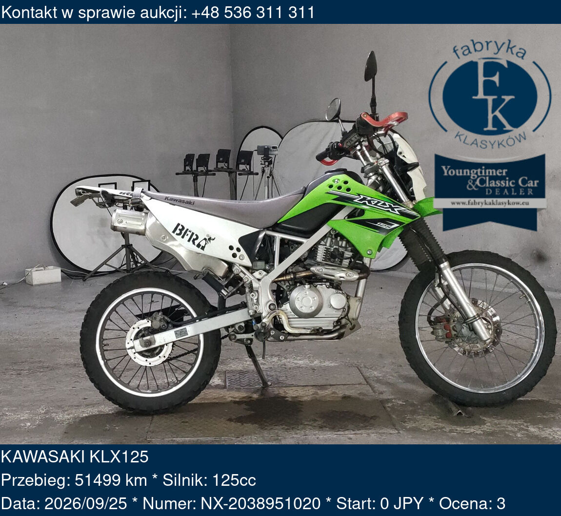 KAWASAKI KLX125  - zdjęcie 2
