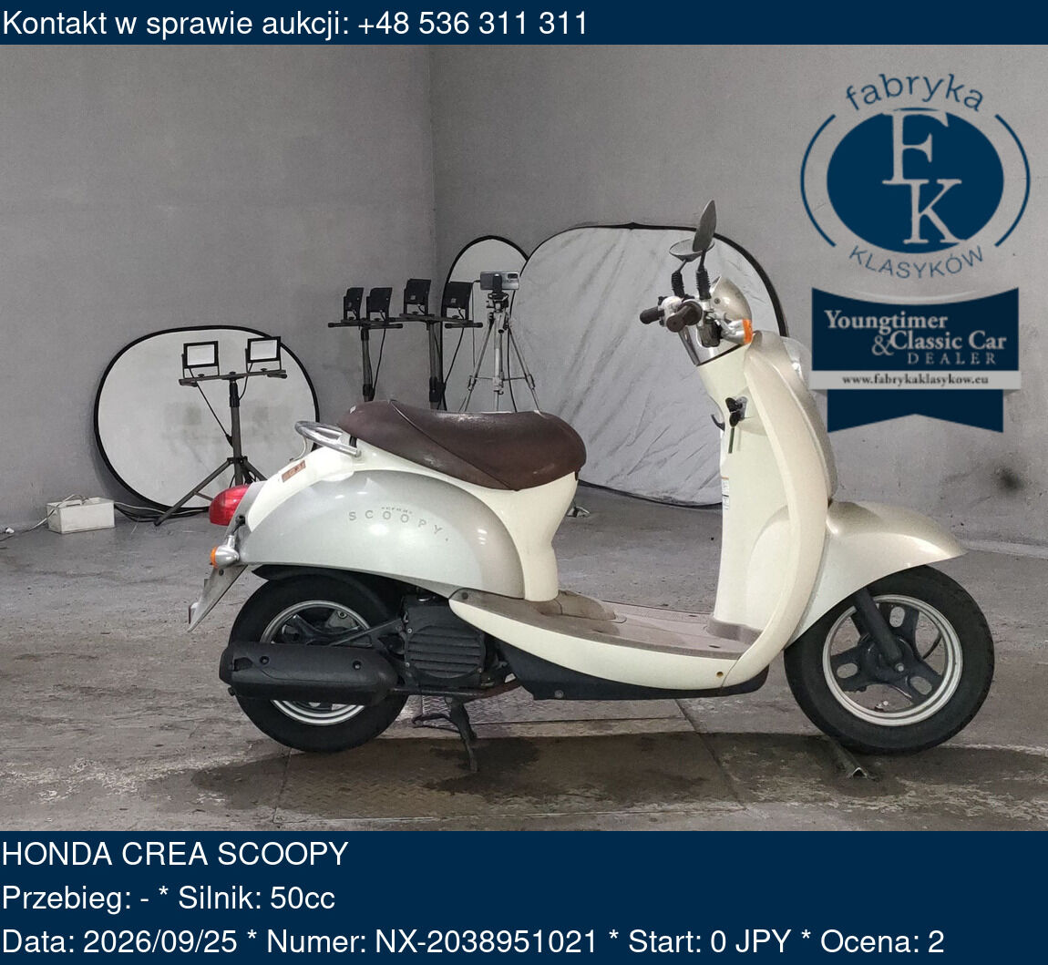HONDA CREA SCOOPY  - zdjęcie 2