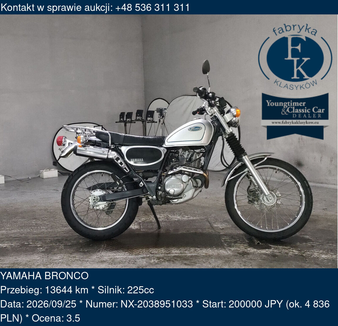 YAMAHA BRONCO  - zdjęcie 2