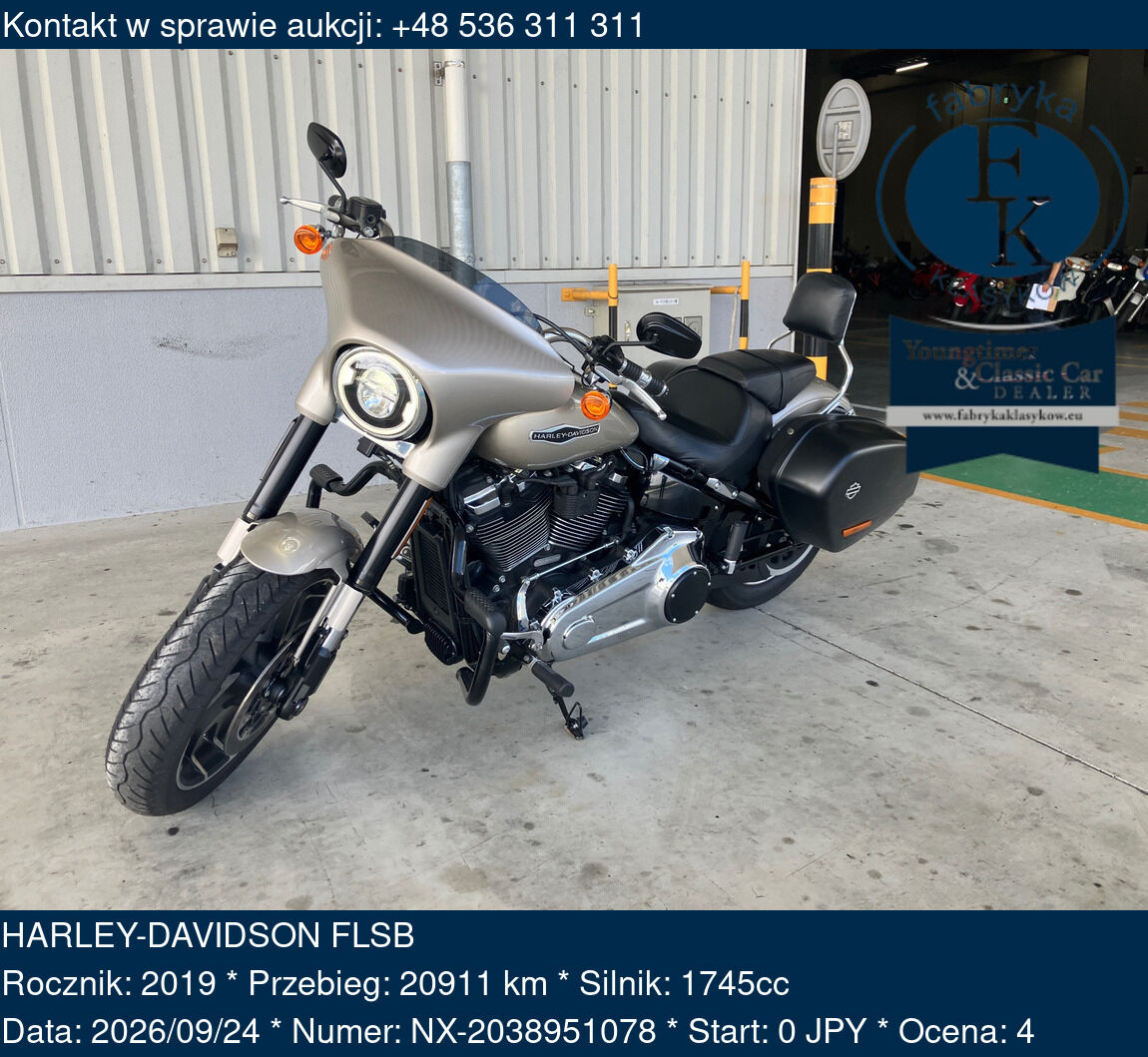 HARLEY-DAVIDSON FLSB 2019 - zdjęcie 2