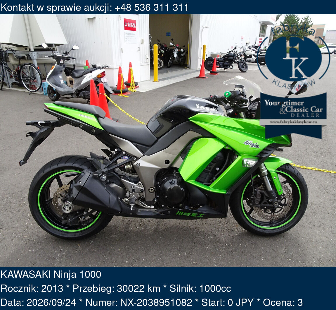 KAWASAKI Ninja 1000 2013 - zdjęcie 2