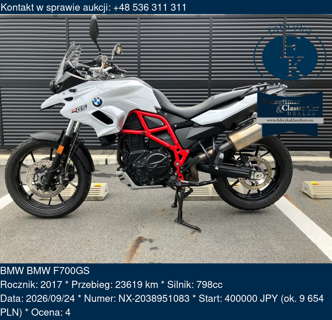 BMW BMW F700GS 2017 - zdjęcie 2