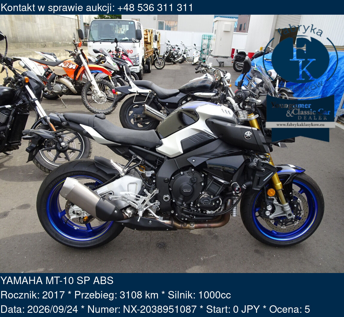 YAMAHA MT-10 SP ABS 2017 - zdjęcie 2