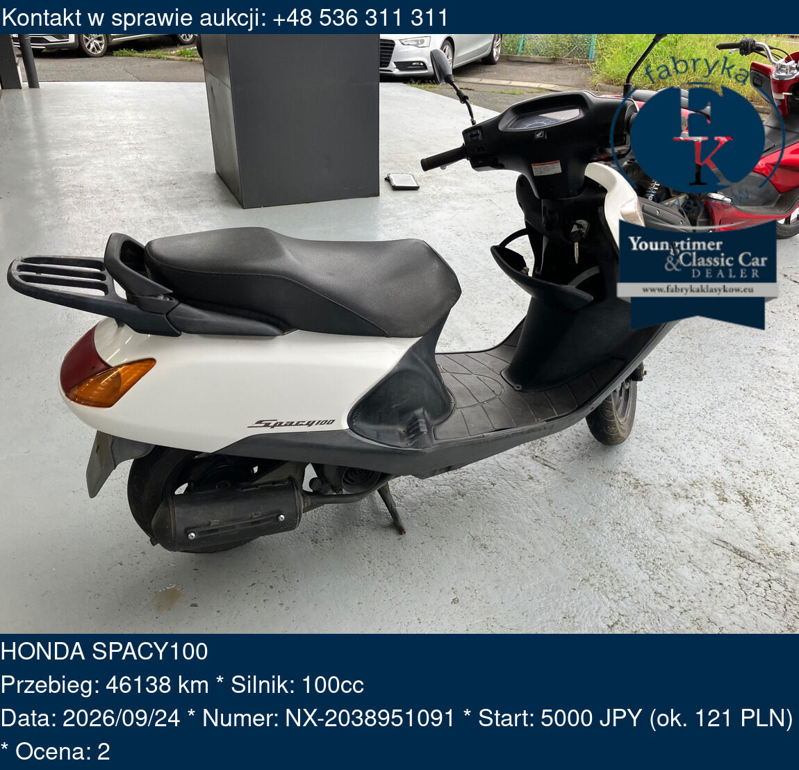 HONDA SPACY100  - zdjęcie 2