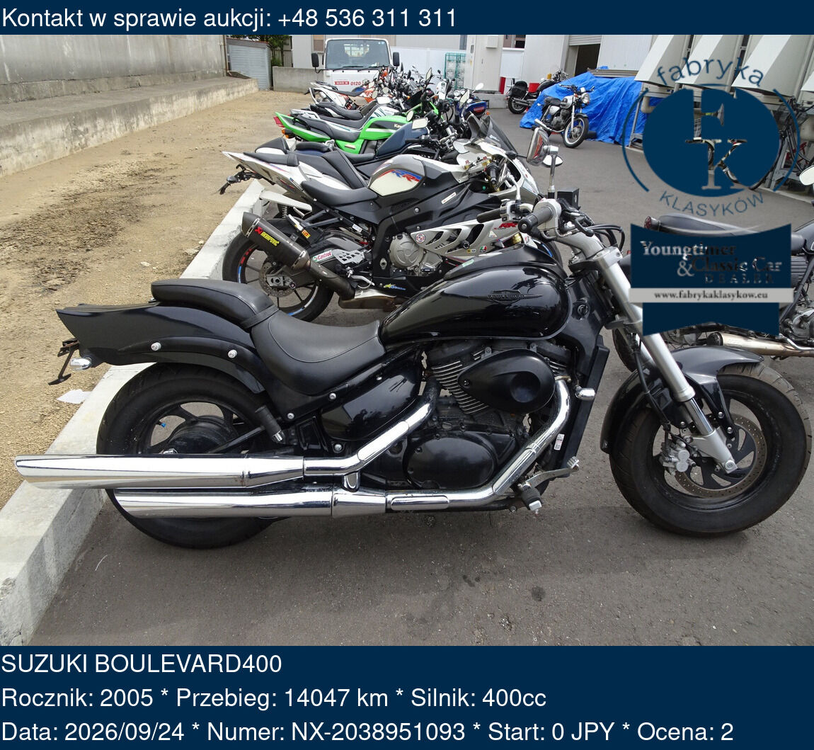 SUZUKI BOULEVARD400 2005 - zdjęcie 2