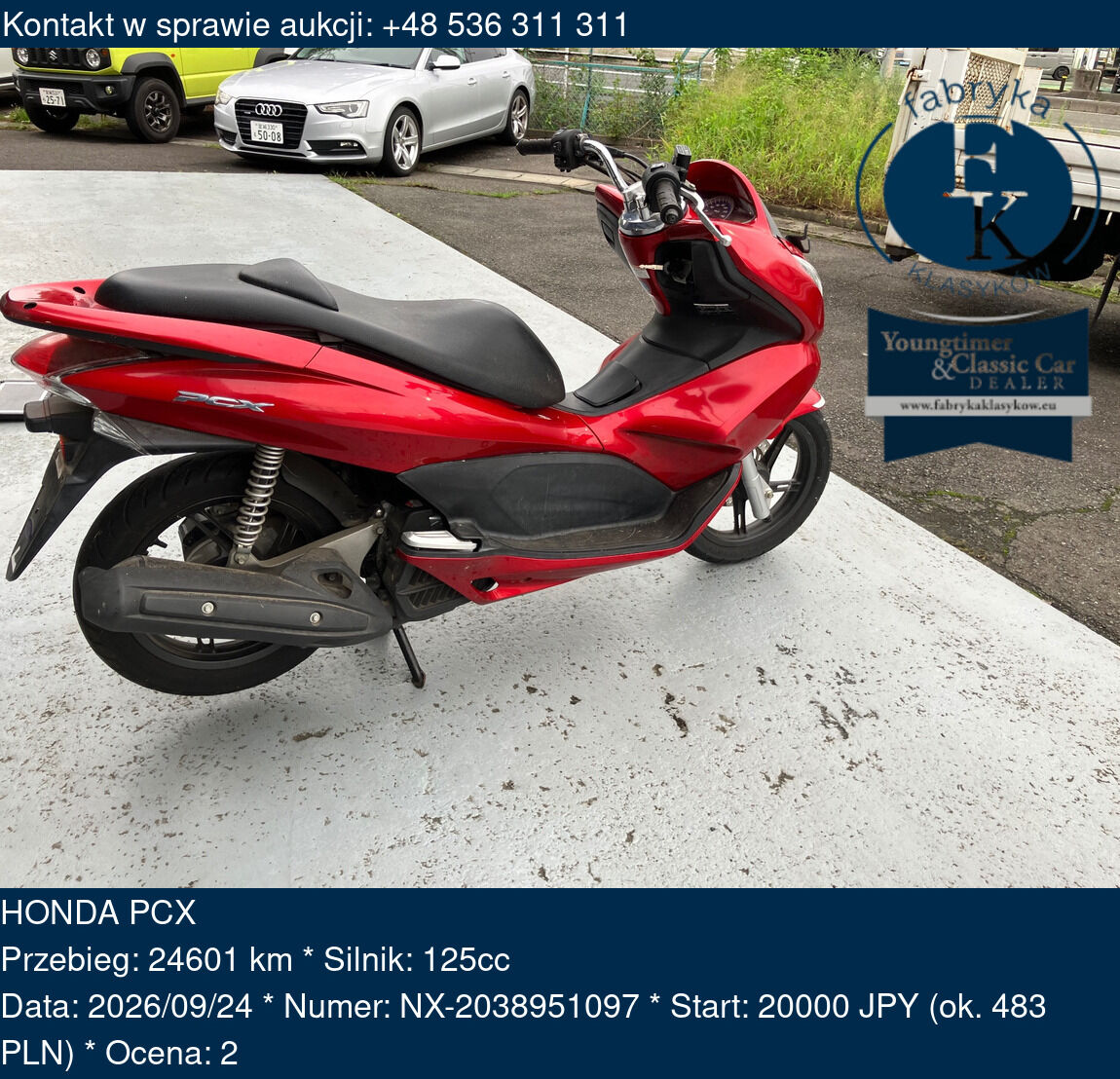 HONDA PCX  - zdjęcie 2