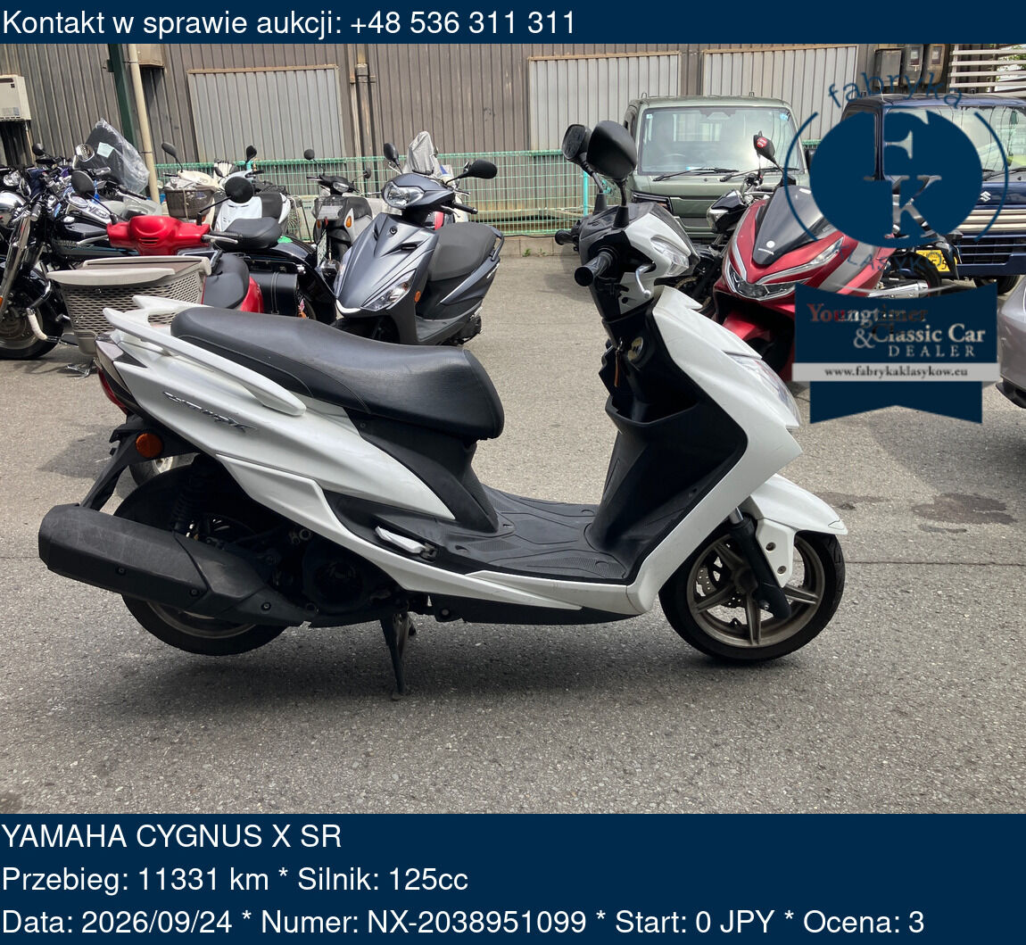 YAMAHA CYGNUS X SR  - zdjęcie 2