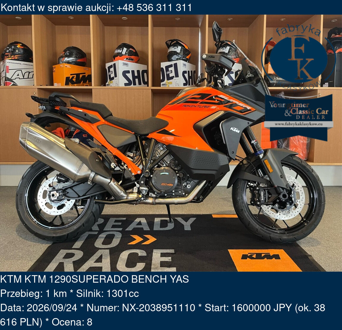 KTM KTM 1290SUPERADO BENCH YAS  - zdjęcie 2