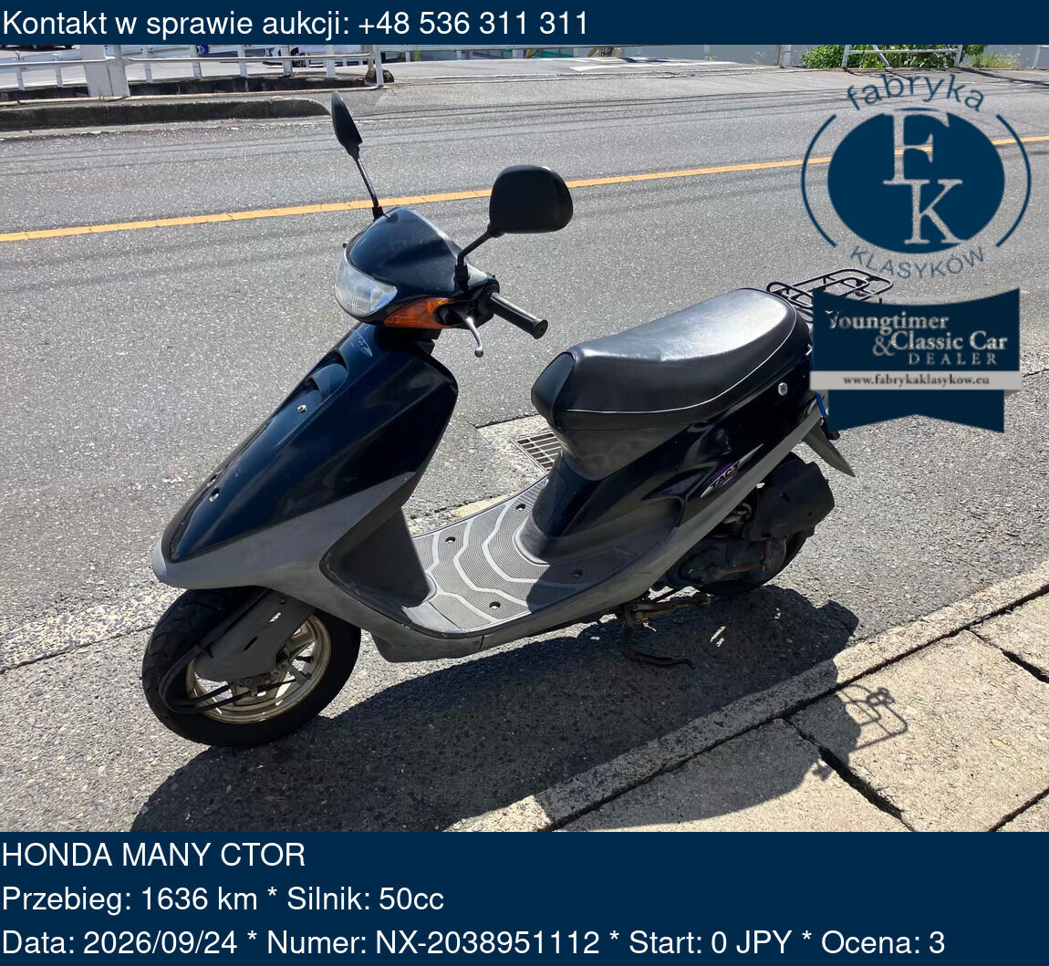 HONDA MANY CTOR - zdjęcie 2
