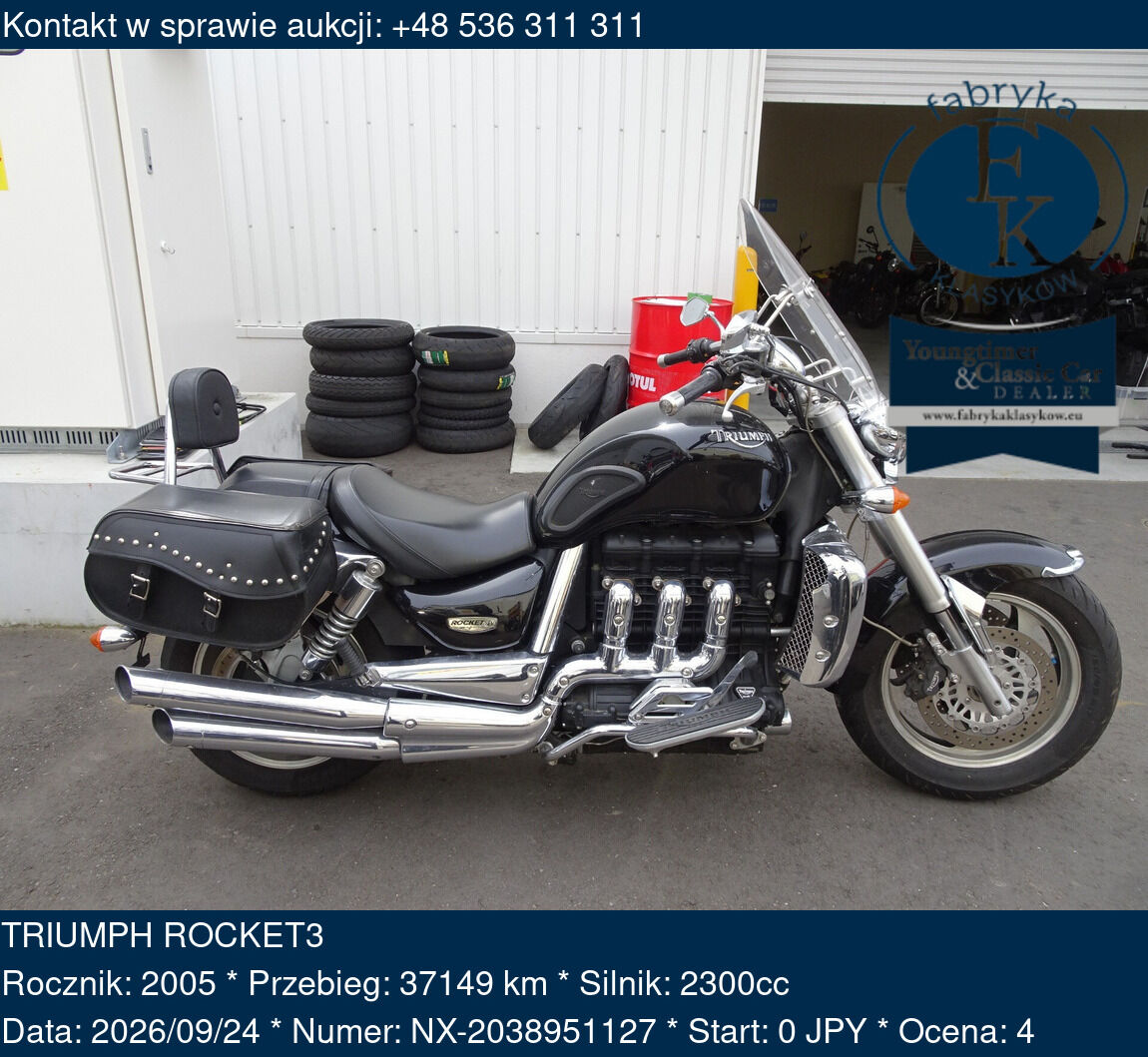 TRIUMPH ROCKET3 2005 - zdjęcie 2