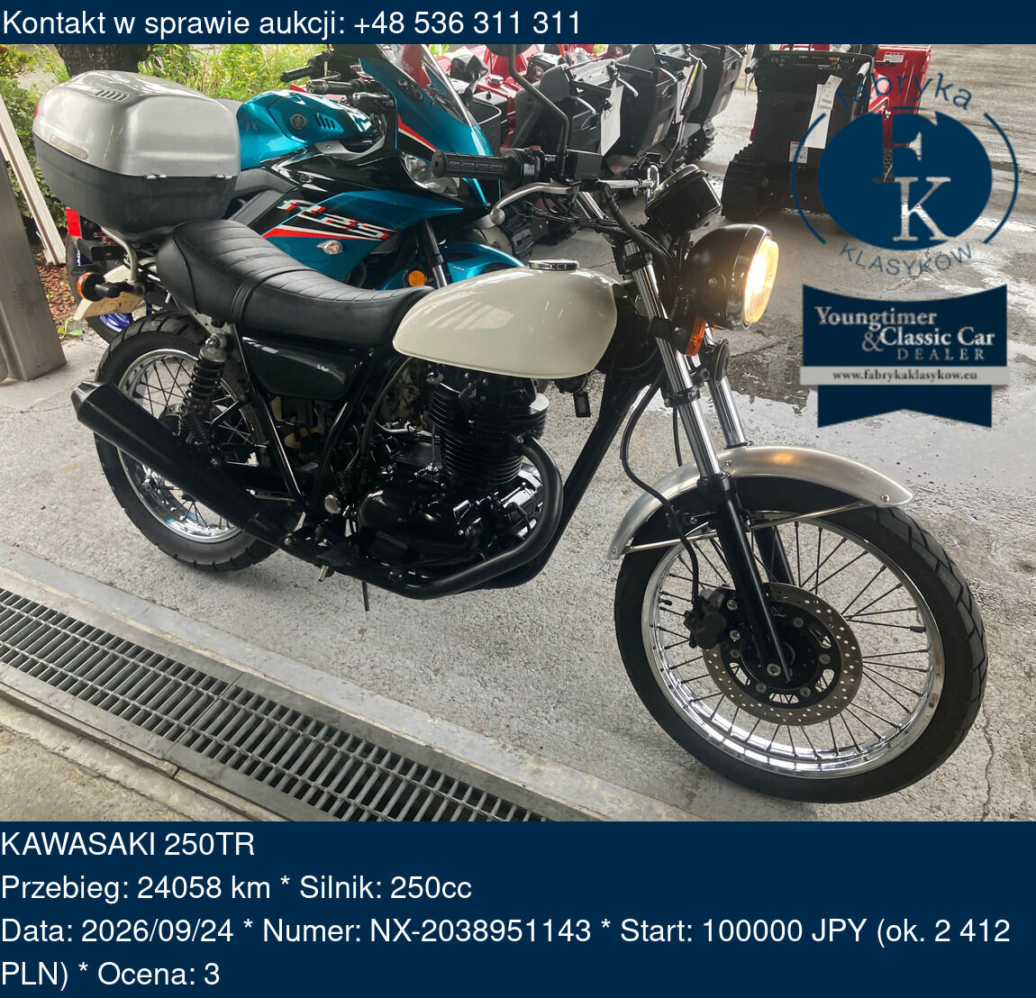 KAWASAKI 250TR - zdjęcie 2