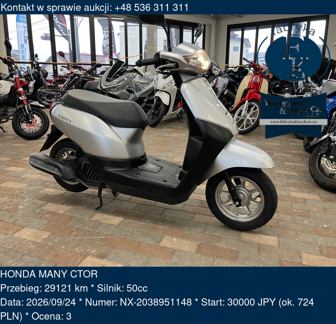 HONDA MANY CTOR  - zdjęcie 2