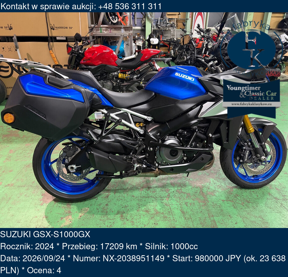 SUZUKI GSX-S1000GX 2024 - zdjęcie 2