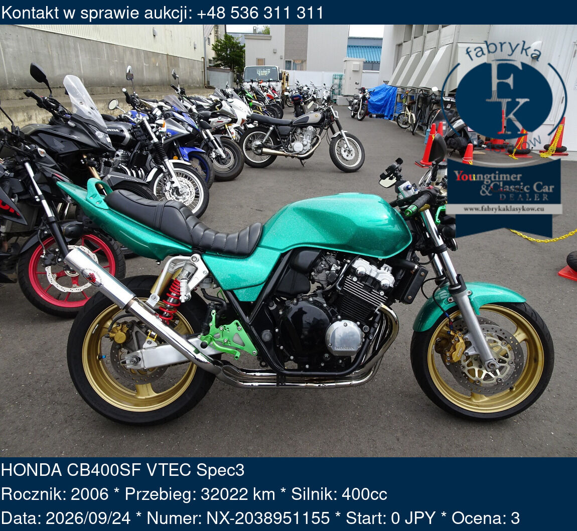 HONDA CB400SF VTEC Spec3 2006 - zdjęcie 2