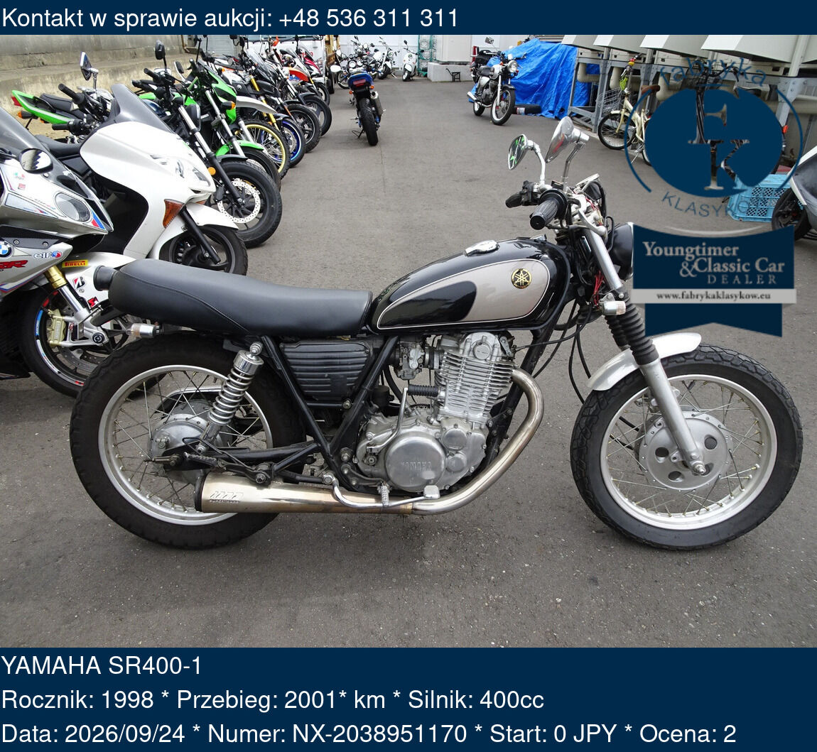 YAMAHA SR400-1 1998 - zdjęcie 2