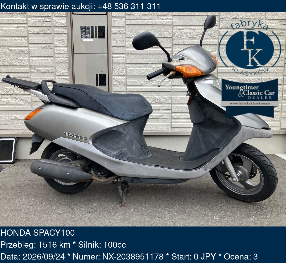 HONDA SPACY100  - zdjęcie 2
