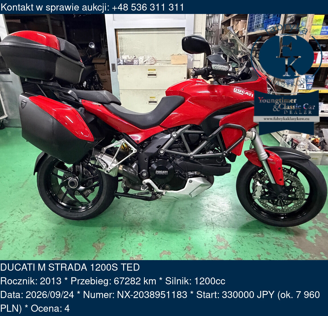 DUCATI M STRADA 1200S TED 2013 - zdjęcie 2