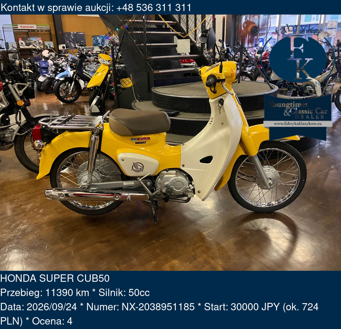HONDA SUPER CUB50  - zdjęcie 2