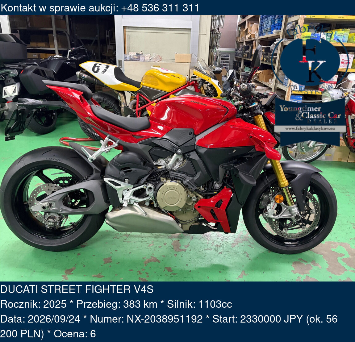 DUCATI STREET FIGHTER V4S 2025 - zdjęcie 2