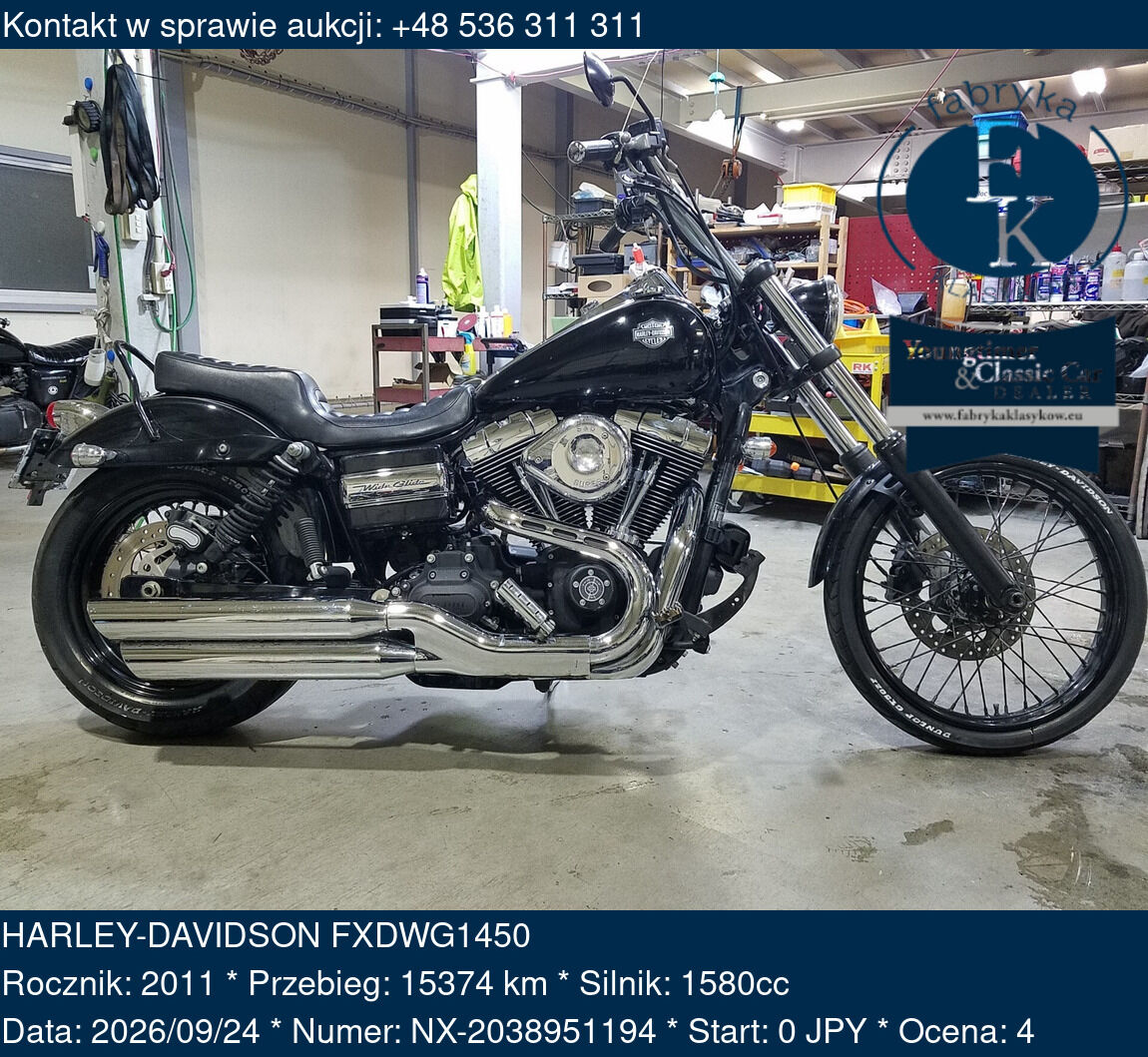 HARLEY-DAVIDSON FXDWG1450 2011 - zdjęcie 2