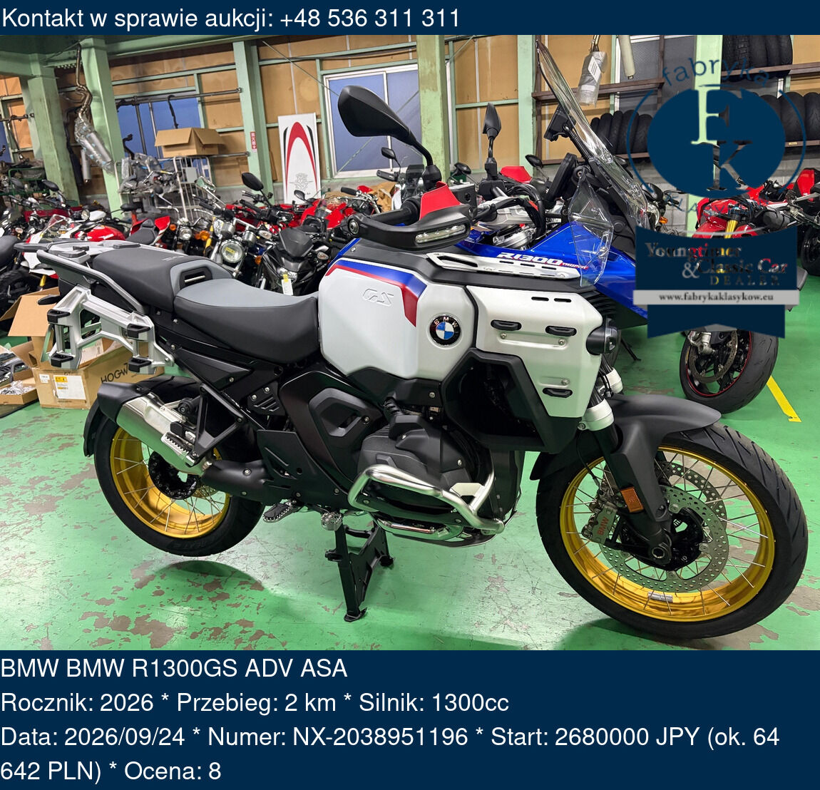 BMW BMW R1300GS ADV ASA 2026 - zdjęcie 2