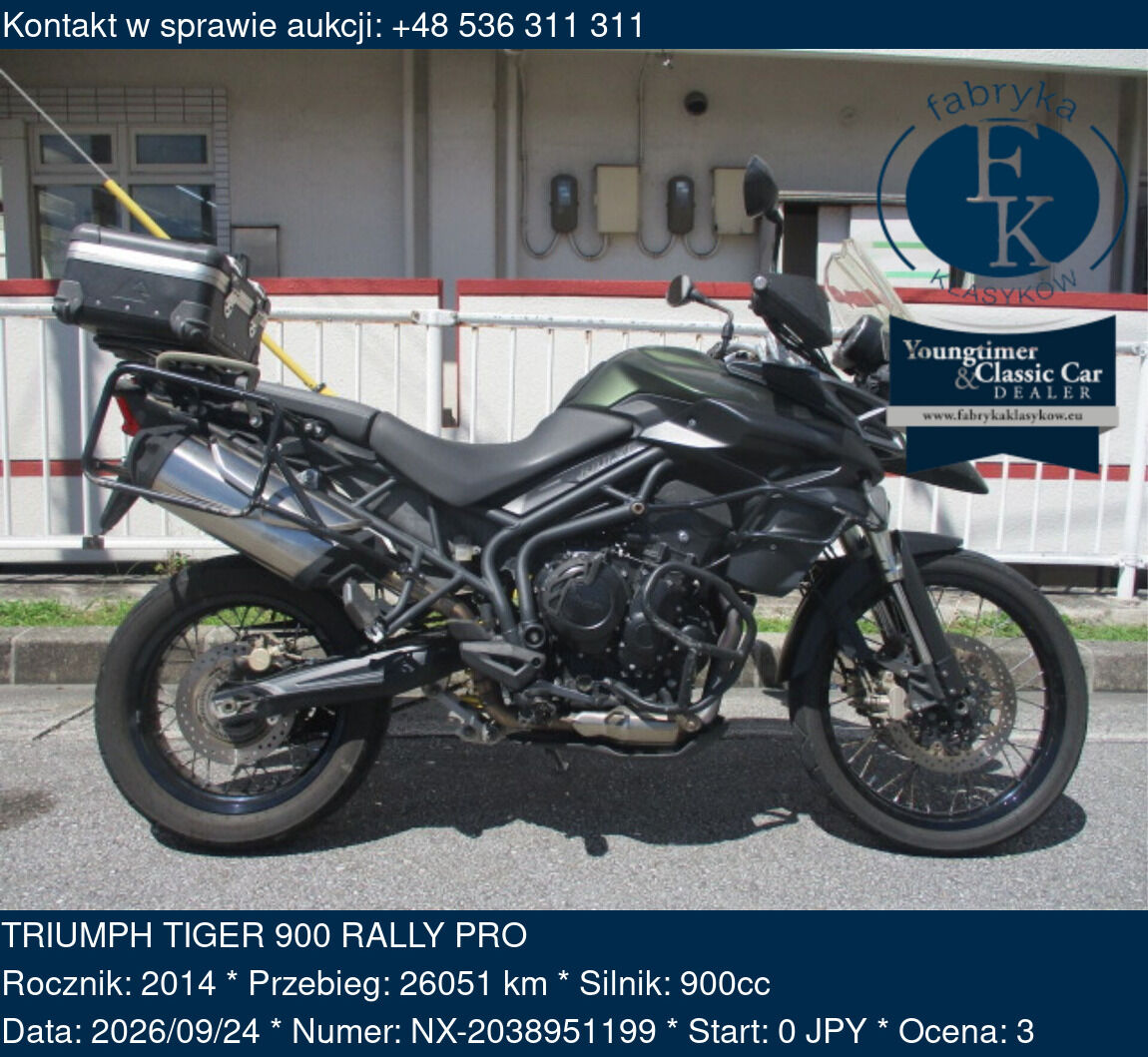 TRIUMPH TIGER 900 RALLY PRO 2014 - zdjęcie 2