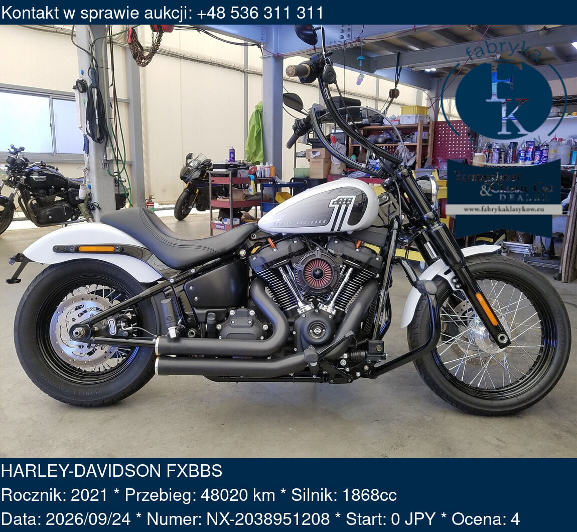 HARLEY-DAVIDSON FXBBS 2021 - zdjęcie 2