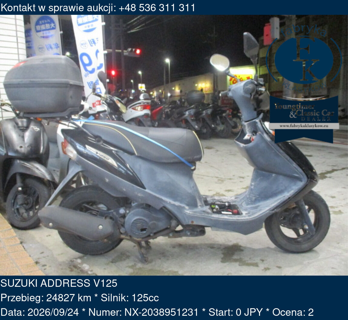 SUZUKI ADDRESS V125  - zdjęcie 2