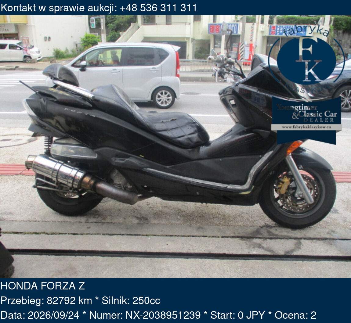 HONDA FORZA Z  - zdjęcie 2