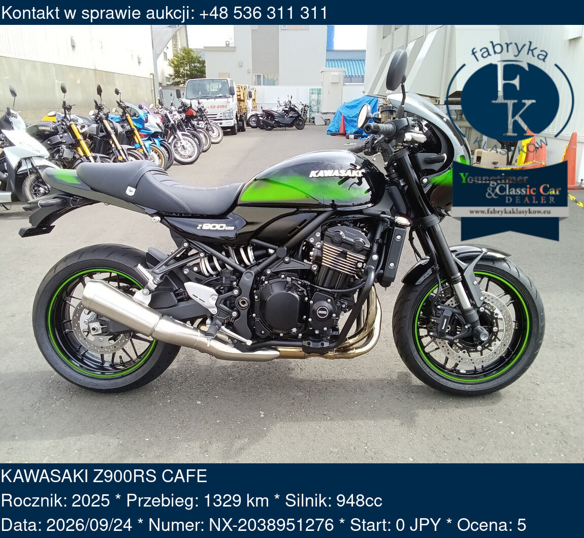 KAWASAKI Z900RS CAFE 2025 - zdjęcie 2