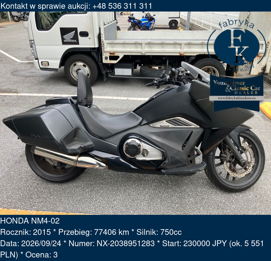 HONDA NM4-02 2015 - zdjęcie 2