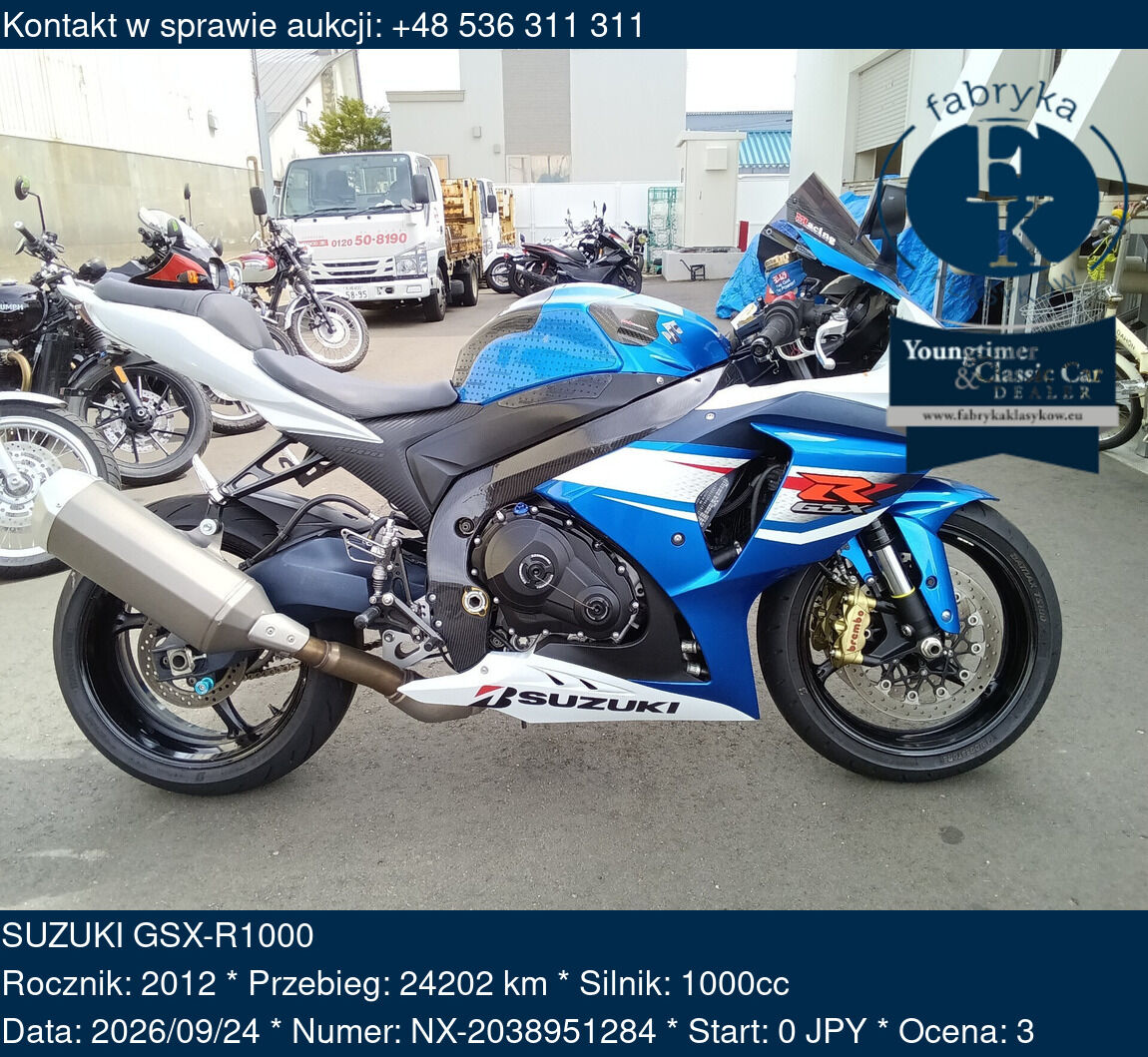 SUZUKI GSX-R1000 2012 - zdjęcie 2