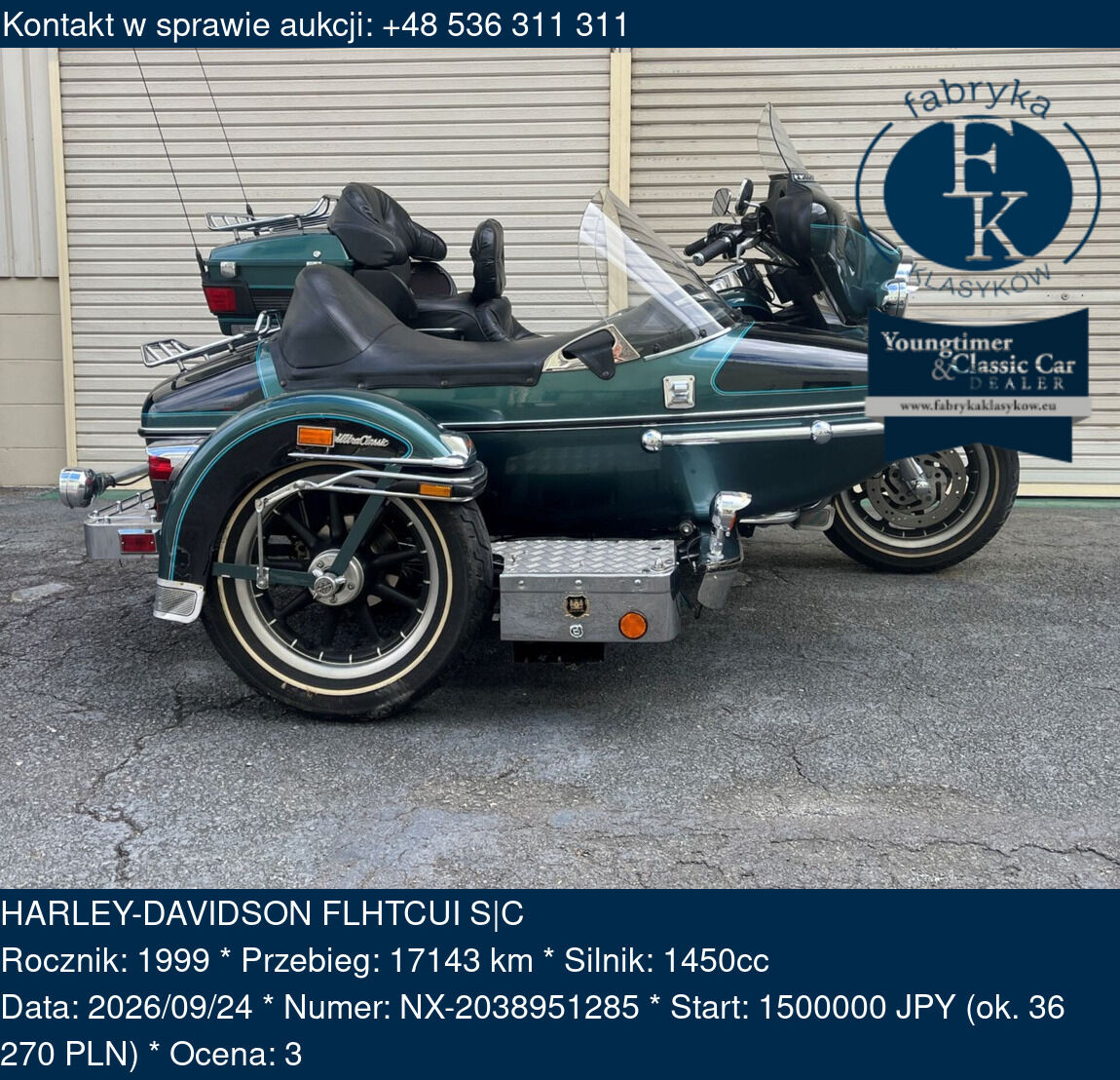 HARLEY-DAVIDSON FLHTCUI S|C 1999 - zdjęcie 2