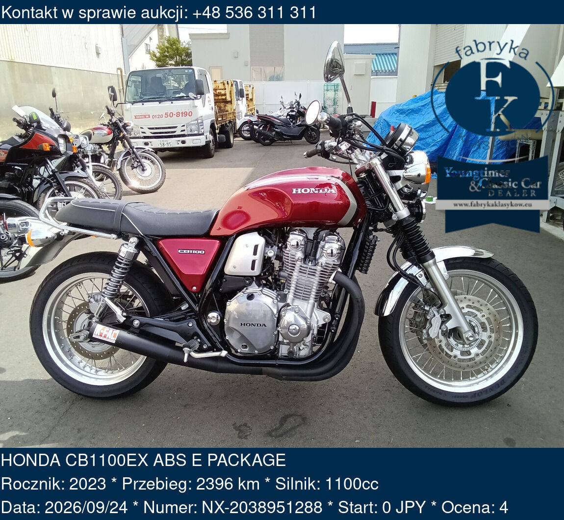 HONDA CB1100EX ABS E PACKAGE 2023 - zdjęcie 2