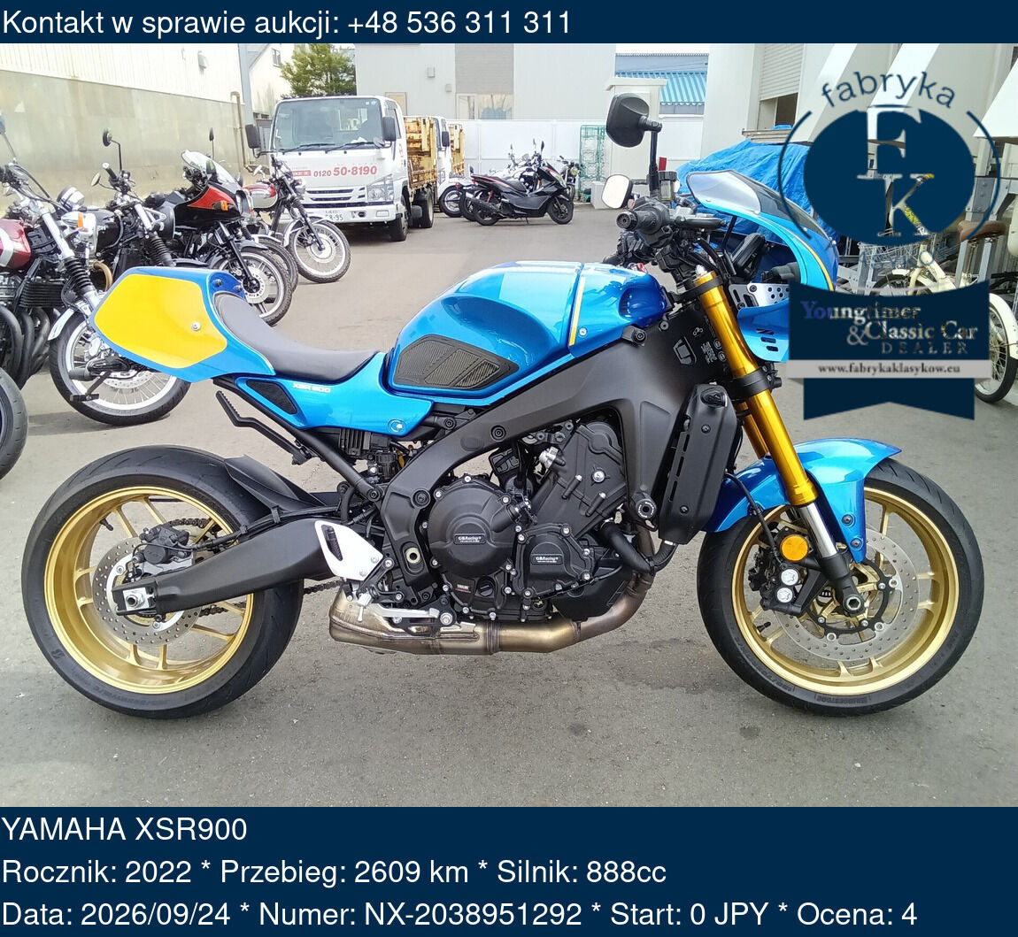 YAMAHA XSR900 2022 - zdjęcie 2