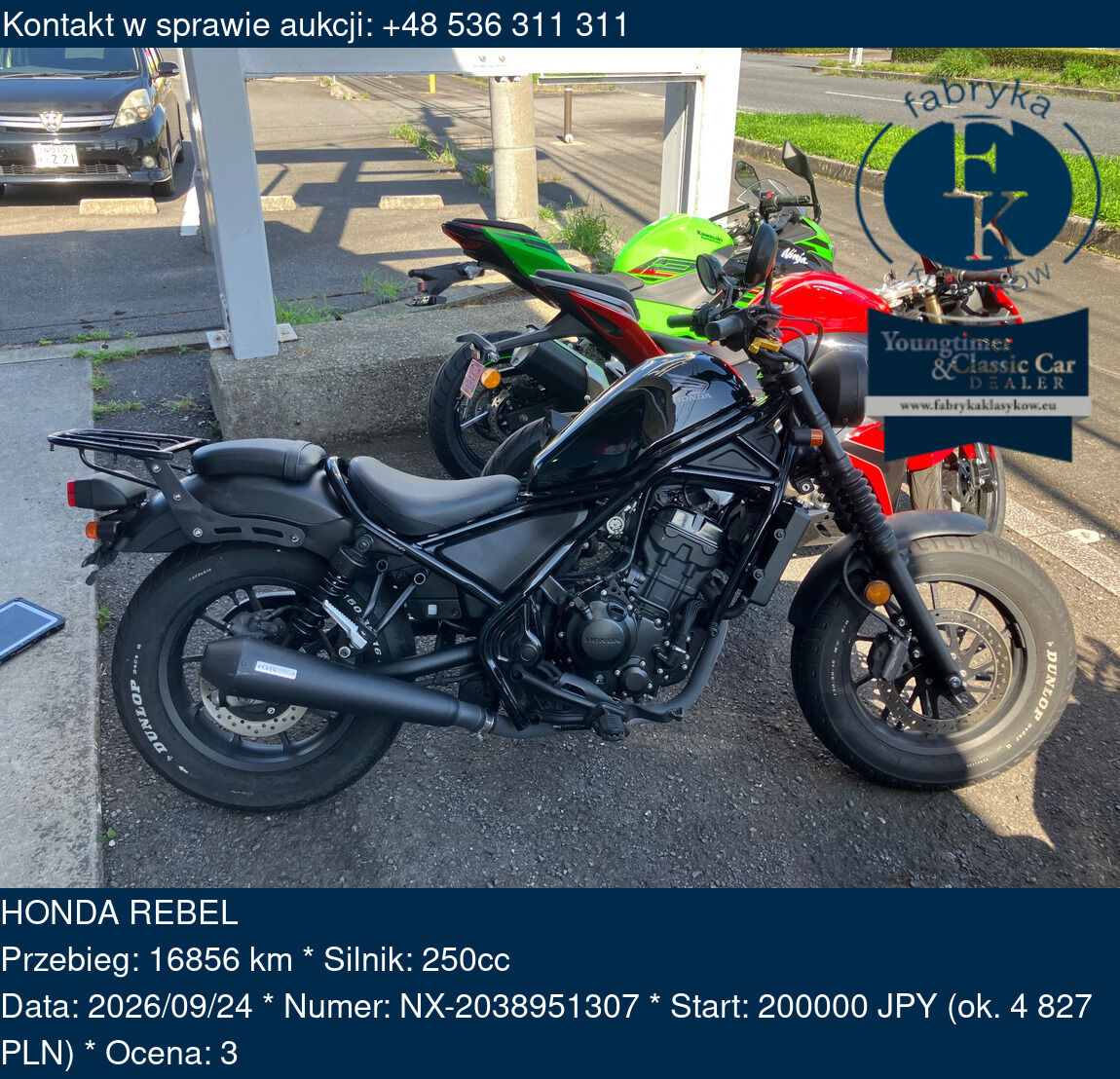 HONDA REBEL - zdjęcie 2