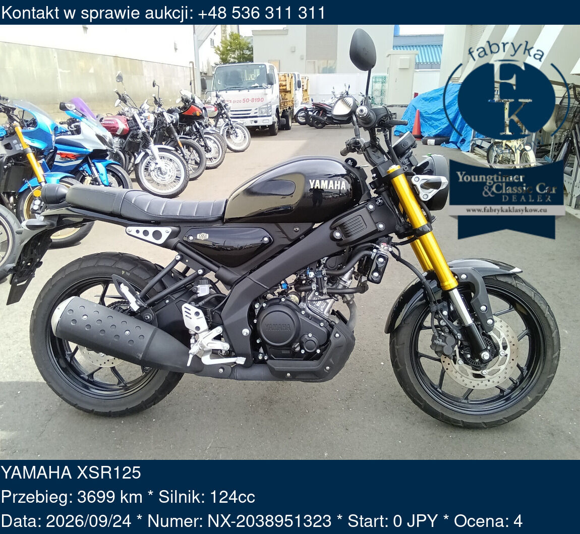 YAMAHA XSR125  - zdjęcie 2