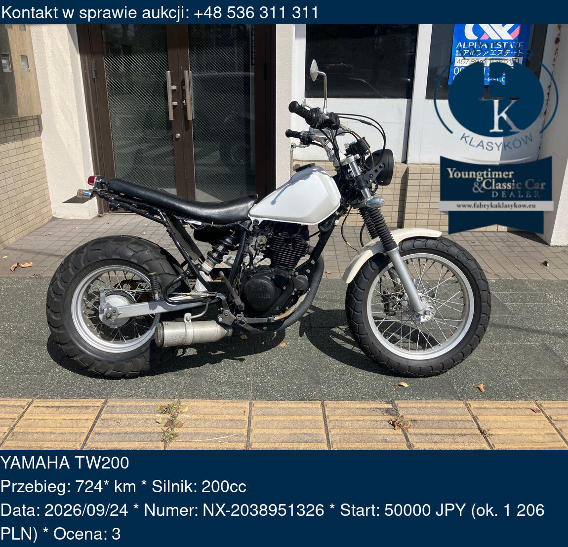 YAMAHA TW200  - zdjęcie 2