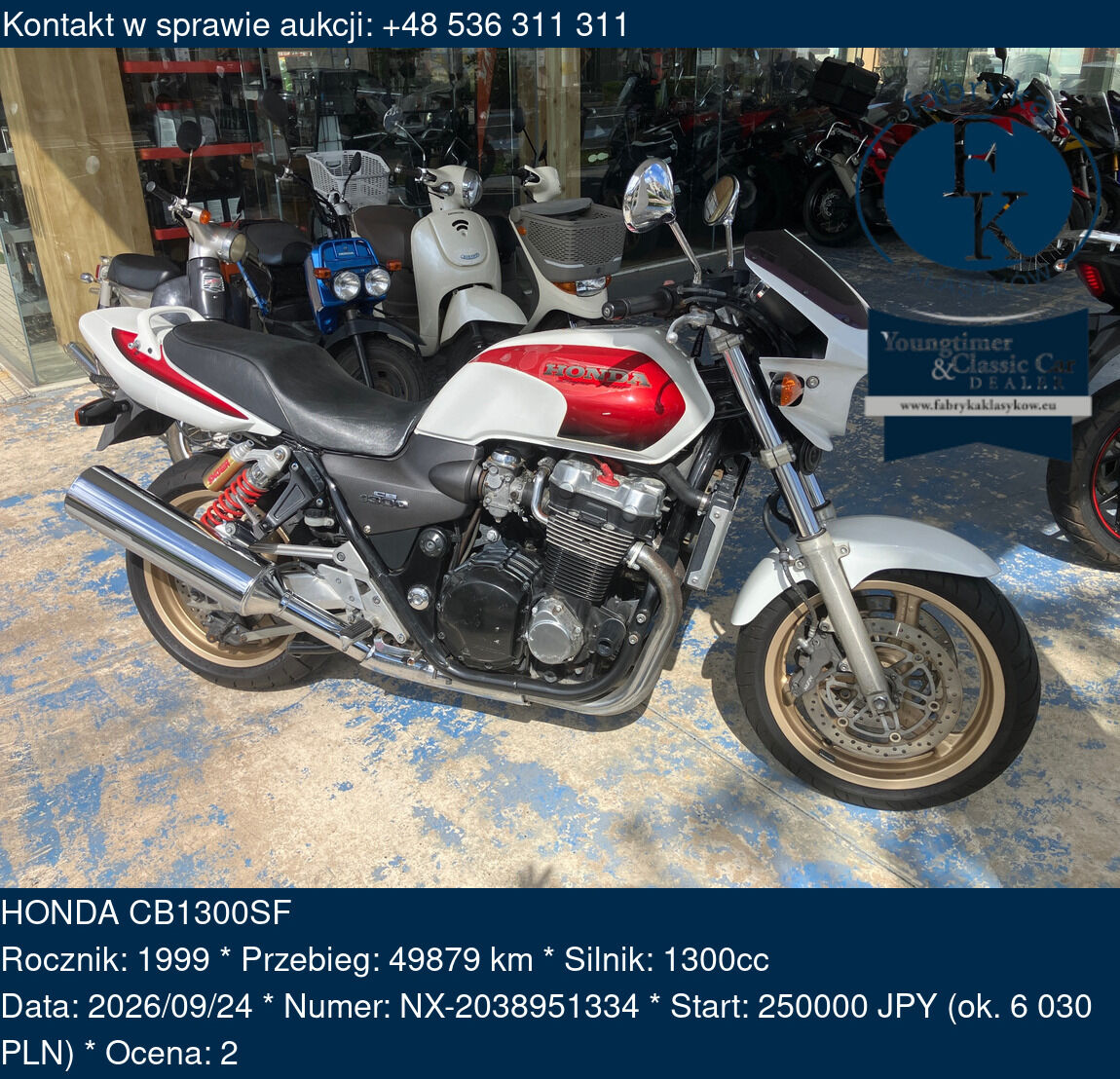 HONDA CB1300SF 1999 - zdjęcie 2