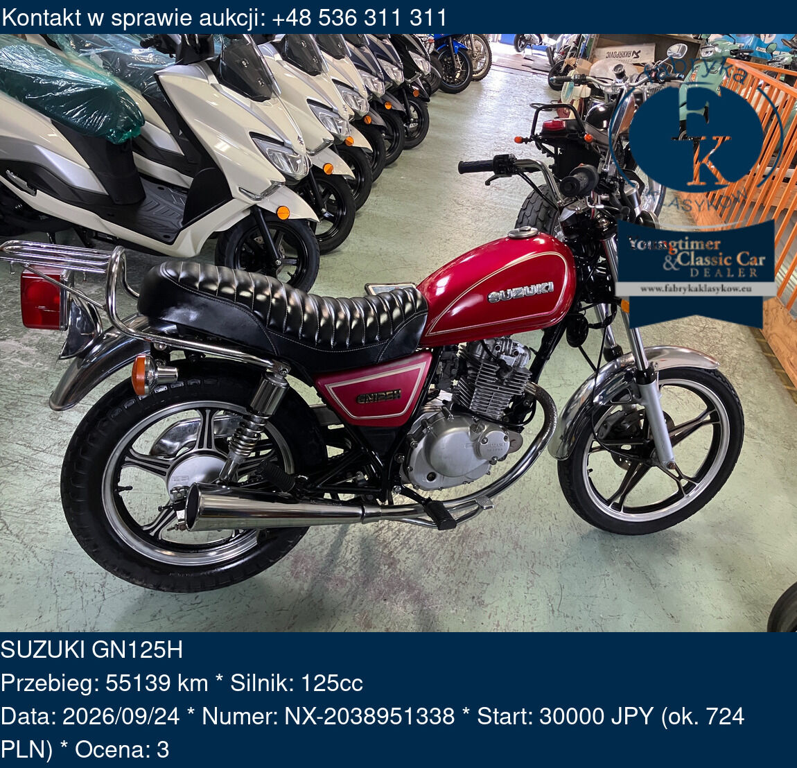 SUZUKI GN125H  - zdjęcie 2