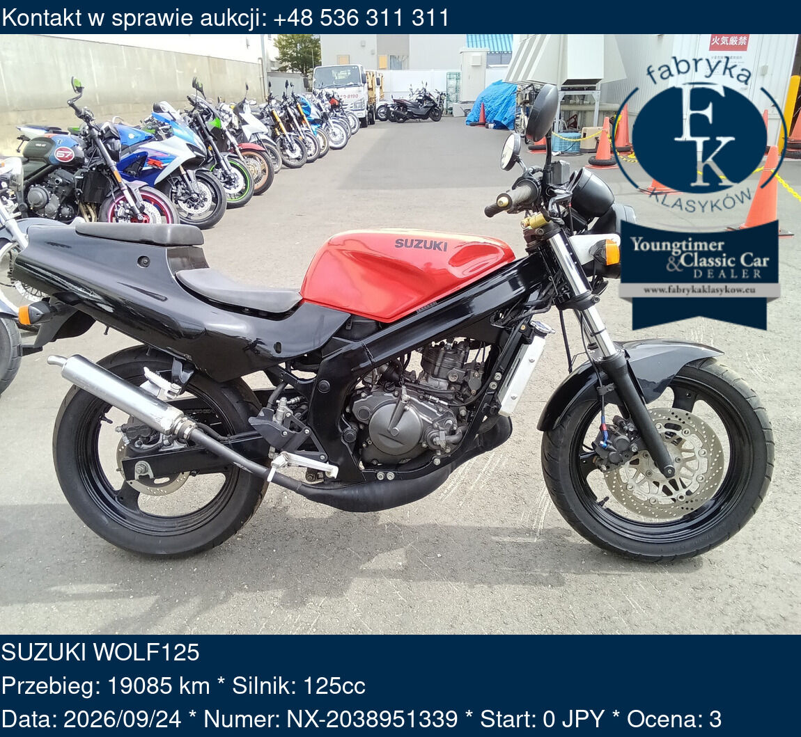 SUZUKI WOLF125  - zdjęcie 2