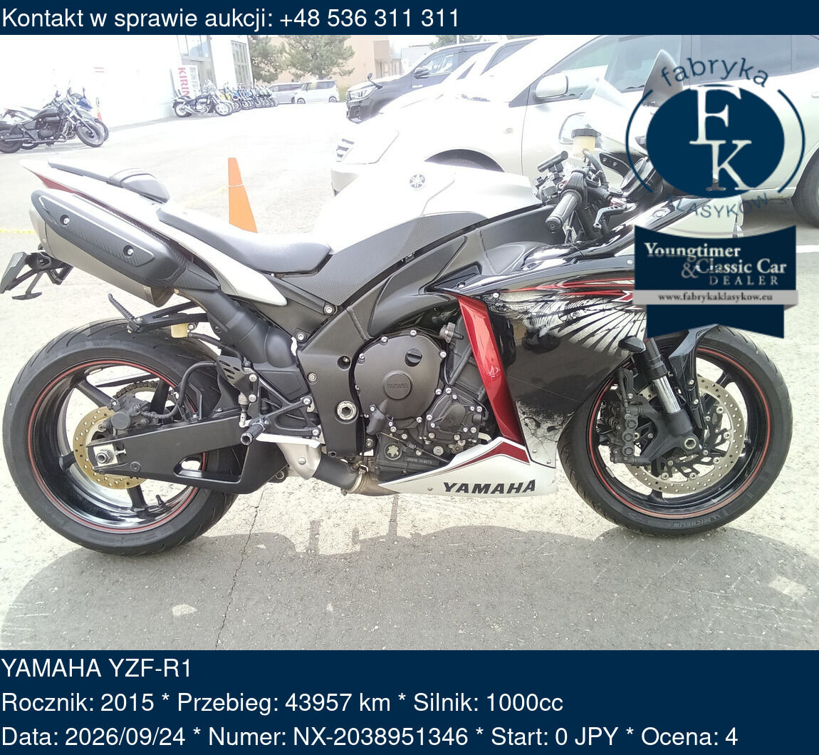 YAMAHA YZF-R1 2015 - zdjęcie 2
