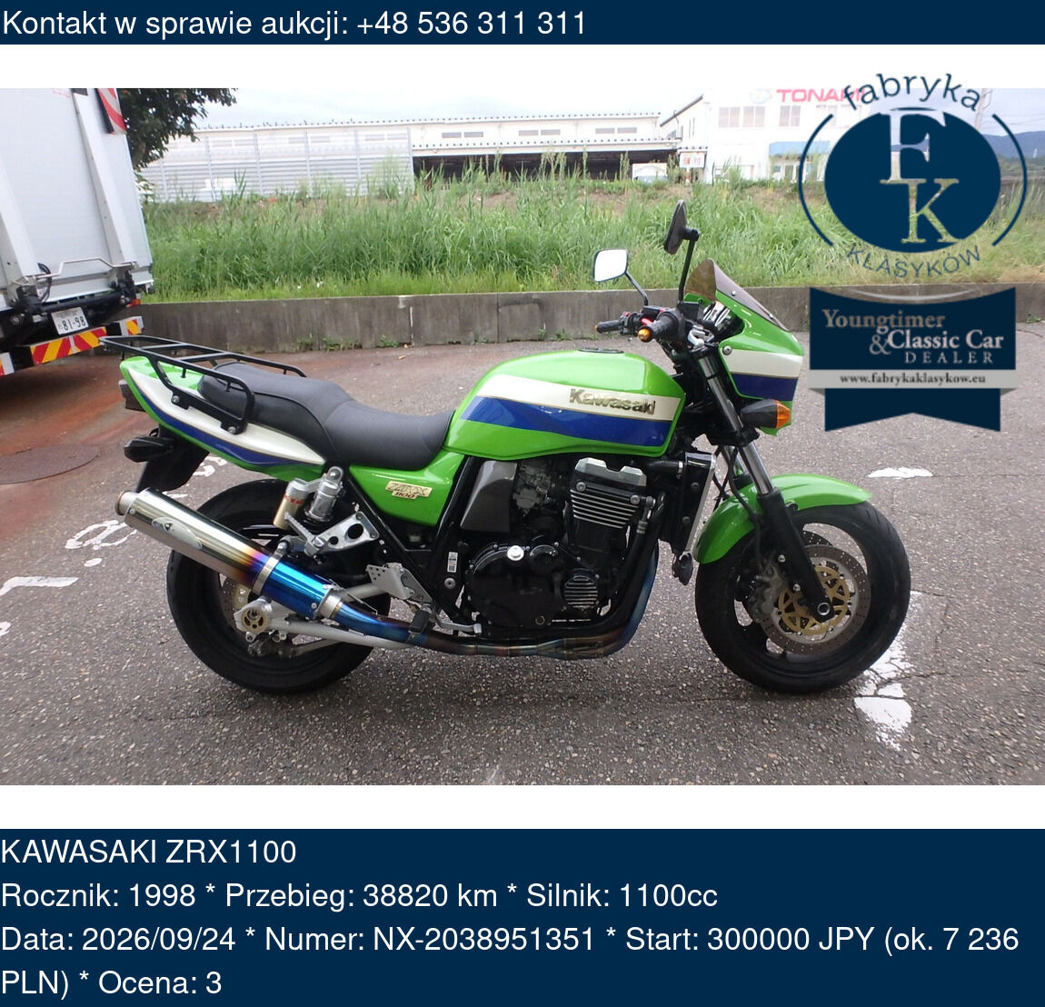 KAWASAKI ZRX1100 1998 - zdjęcie 2