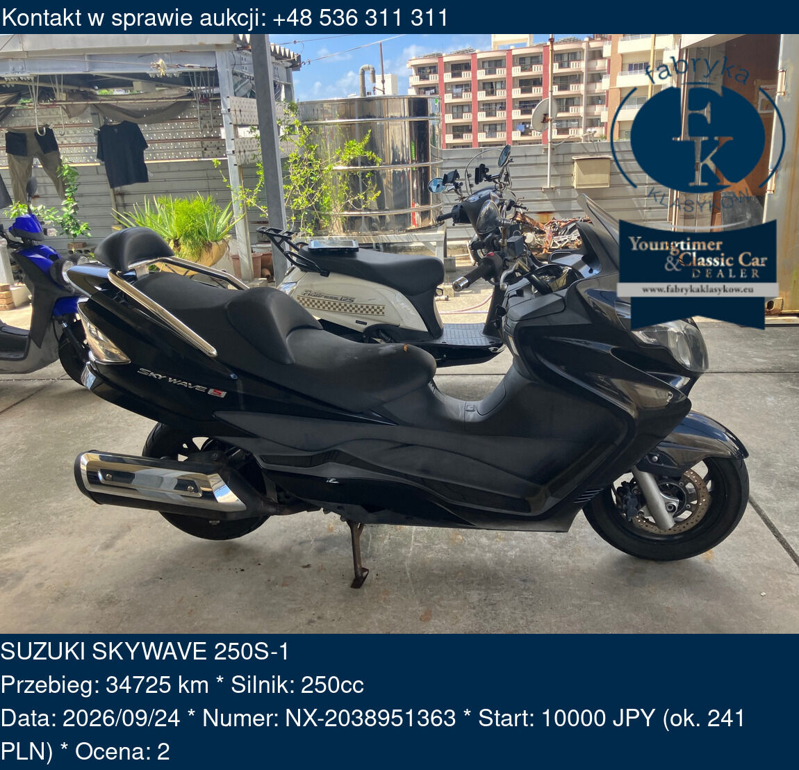 SUZUKI SKYWAVE 250S-1  - zdjęcie 2